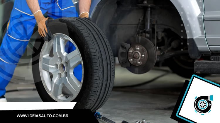 Como fazer rodízio dos pneus do seu carro?